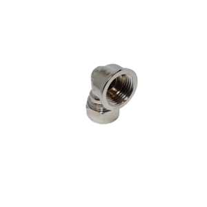 Chrome Bent Female Iron Compression