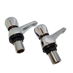 Contract Range 3/4" Bath Tap Pair Chrome