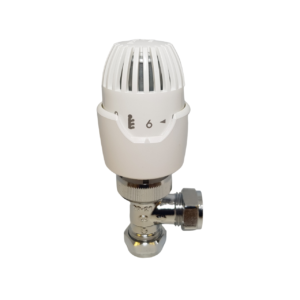 a drayton thermostatic trv rt212 presented on a white background