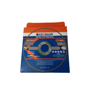 Krobahn Flat Metal Cutting Discs - 115 X 22.2 X 1MM (Pack of 10)