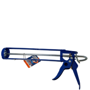 a sealant gun presented on a white background