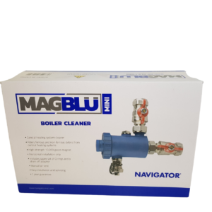 a magblu compact system filter presented on a white background