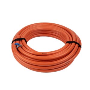 a nerrad 15m drain down hose presented on a white background
