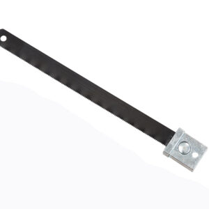 a spare nerrad padsaw blade presented on a white background