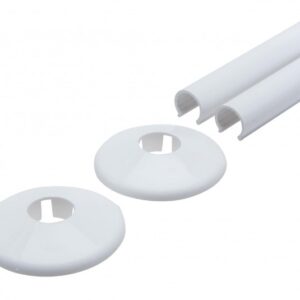 Talon Radiator Tail Kit 200mm - White