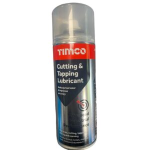 Timco cutting and tapping lubricant displayed upright with a white background