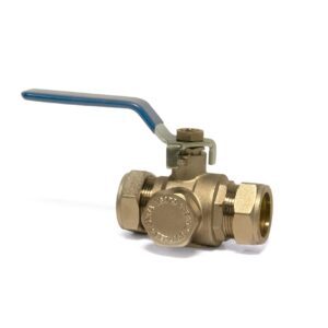 an inta ball valve presented on a white background