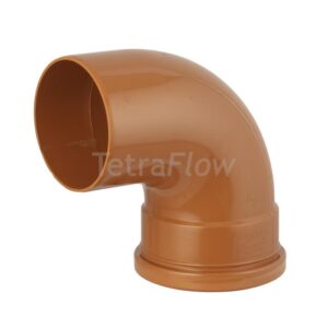 Under Ground 110mm Elbow 90' Single Socket