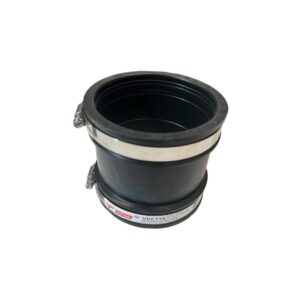 a rubber drain coupling