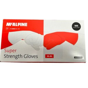 McAlpine Black Nitrile Gloves