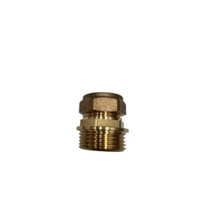 Compression Brass Male Iron 1 inch - 22mm
