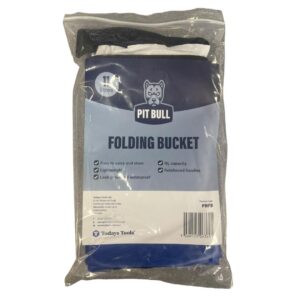 Todays Tools 11L Folding Lightweight Leakproof Bucket