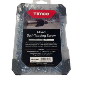 Timco Mixed Self-Tapping Screw Caddy on a white background