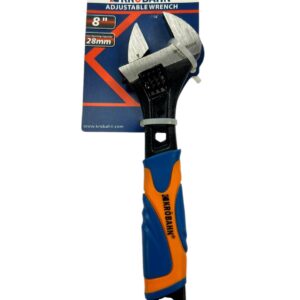 Krobahn Adjustable Wrench - 8"