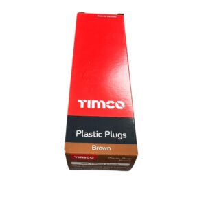 Timco Brown Plugs 100pc