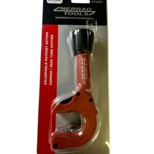 Nerrad Adjustable Ratchet Action copper/inox Tube Cutter 6-23mm