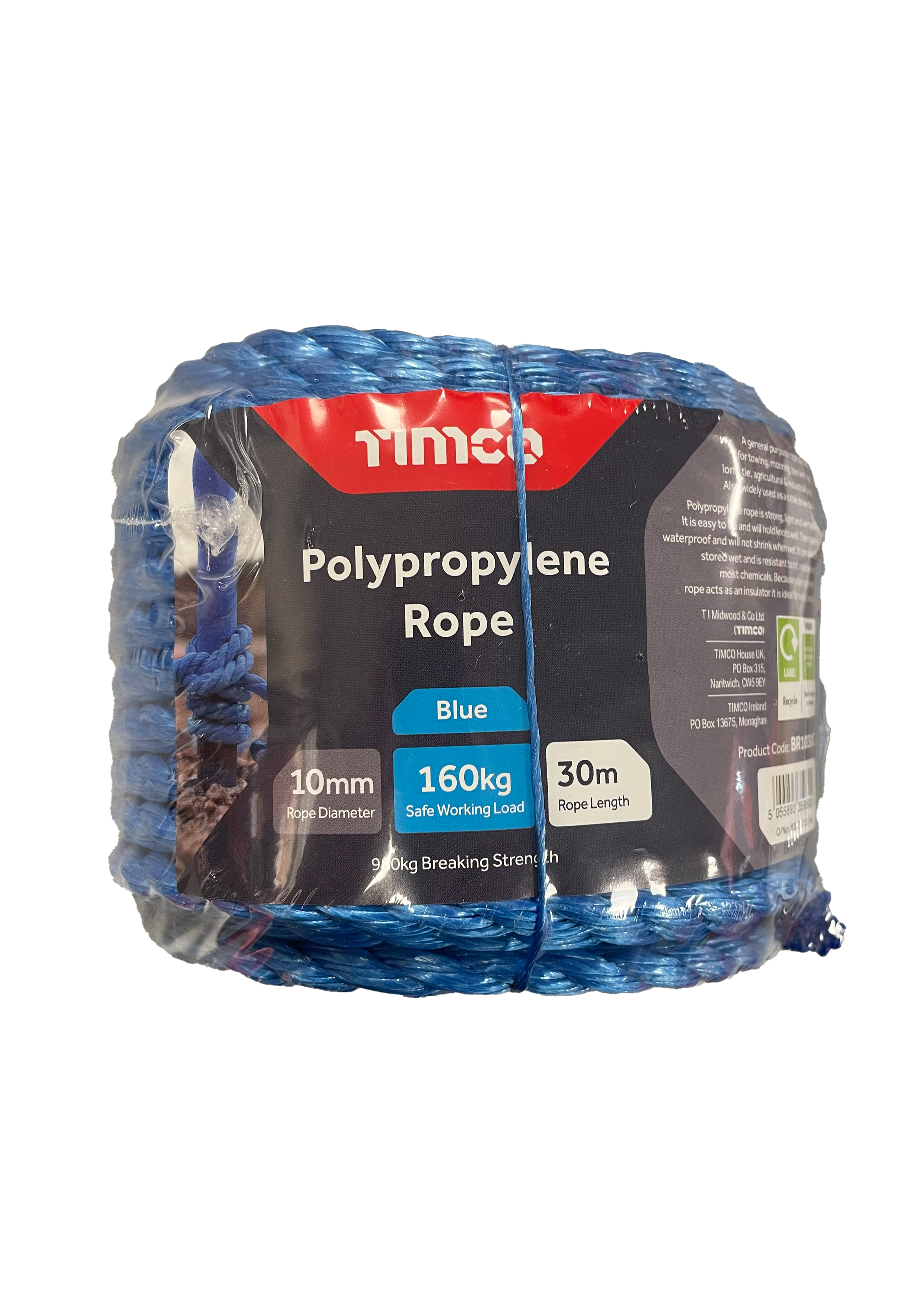 Blue Poly Rope - Coil 30m - K9 Plumbing Supplies