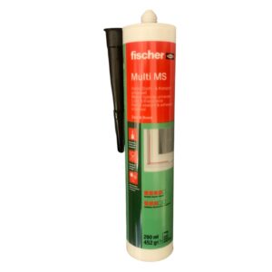 Fischer Multi MS Hybrid universal sealant and adhesive – Black 290ml