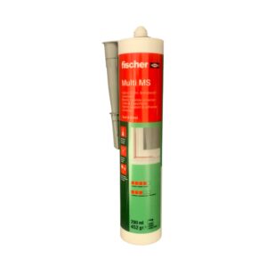 Fischer Multi MS Hybrid Universal Sealant and Adhesive – Grey 290ml