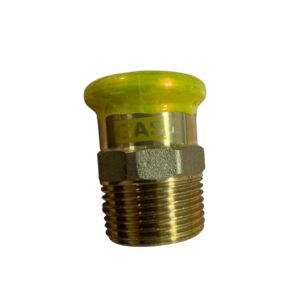 Pressfit Gas Male Iron 22mm x 3/4''