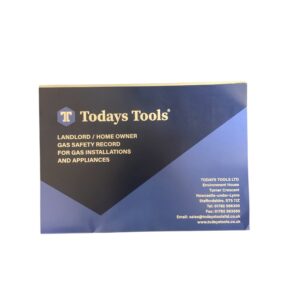 Todays Tools Landlord / Homeowner Gas Safety Record