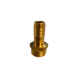1/2'' Brass Male Iron Serrated Hose Tail