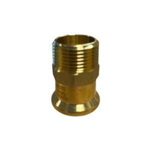 22mm x 3/4'' Pressfit Male Iron - Brass