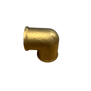 1/2" Brass Elbow F x F