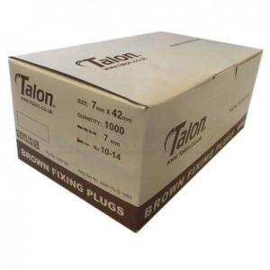 Talon Fixing Plugs - 1000 Pack (Various Sizes)