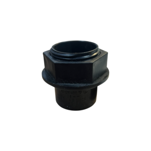 Polypipe WS35 ABS Tank Connector 32mm - Black