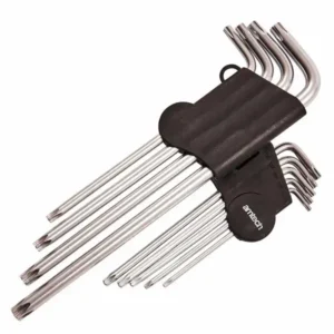 Amtech 9pc Extra Long Hex Key Set