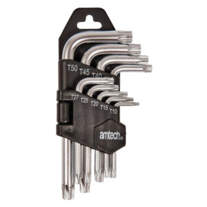 Amtech 9pc L Type Torx Key Set