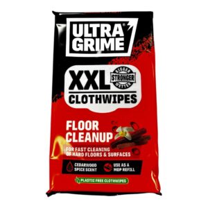 Ultra Grime Floor Cleanup Wipes - 20Pk