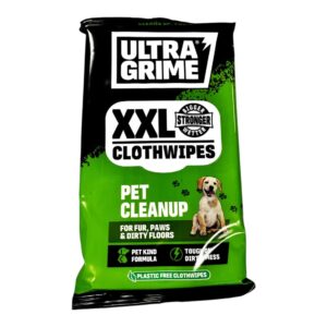 Ultra Grime Pet Cleanup Wipes - 20Pk