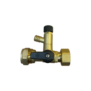 IntaDrain Expansion Vessel Isolation Valve and Drain 22mm